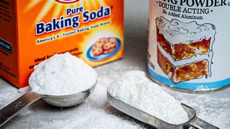 baking powder and baked soda